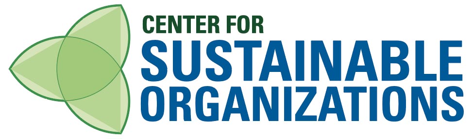Center for sustainable organizations logo