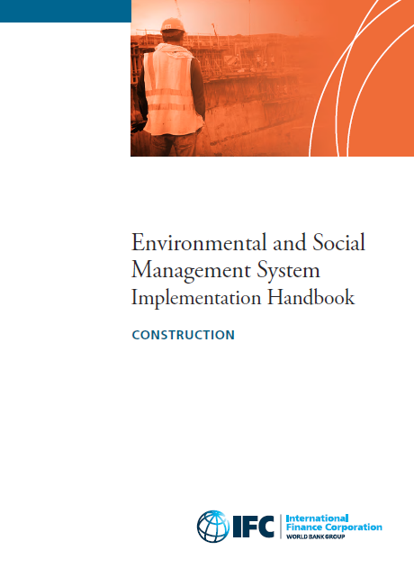 Report Cover: ESMS Handbook Construction