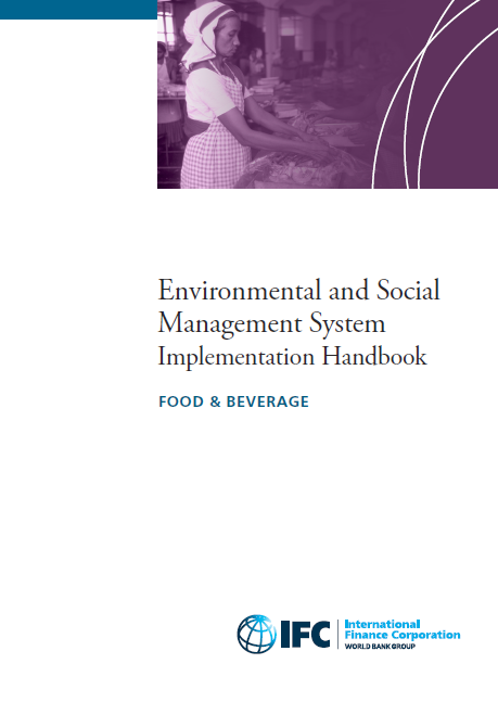 report cover esms handbook food and beverage