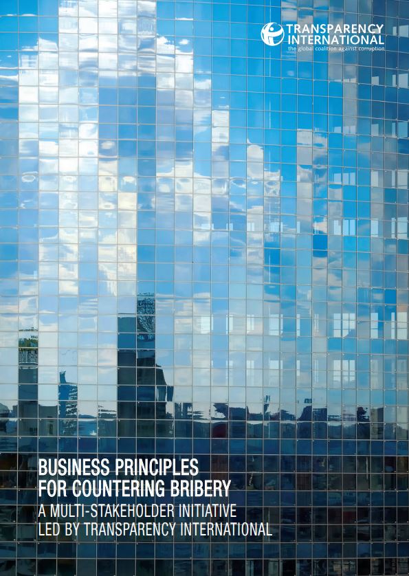 Cover: Business Principles for Countering Bribery