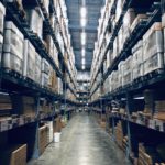 photo of warehouse aisle