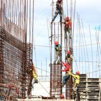 photo of workers at a construction site