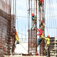 photo of workers at a construction site